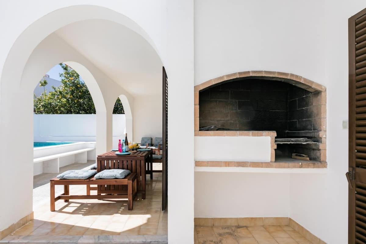 Beachfront Villa With Private Pool In Manta Rota Vila Nova de Cacela Exterior photo