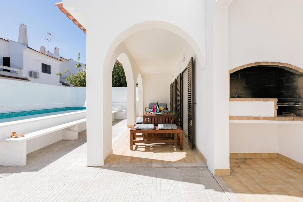 Beachfront Villa With Private Pool In Manta Rota Vila Nova de Cacela Exterior photo